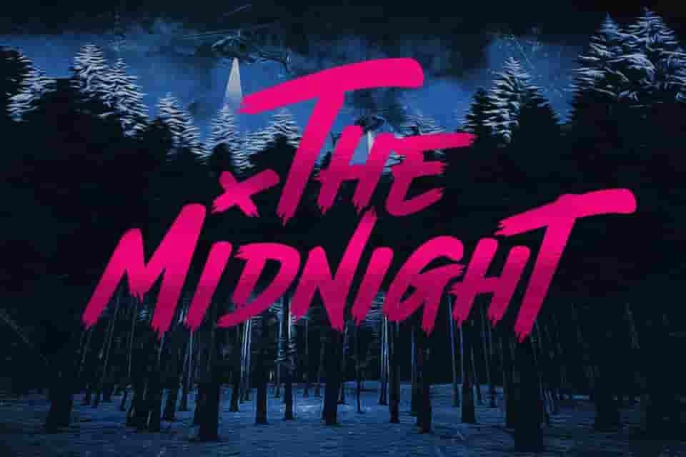 The Midnight – Font + Illustrations